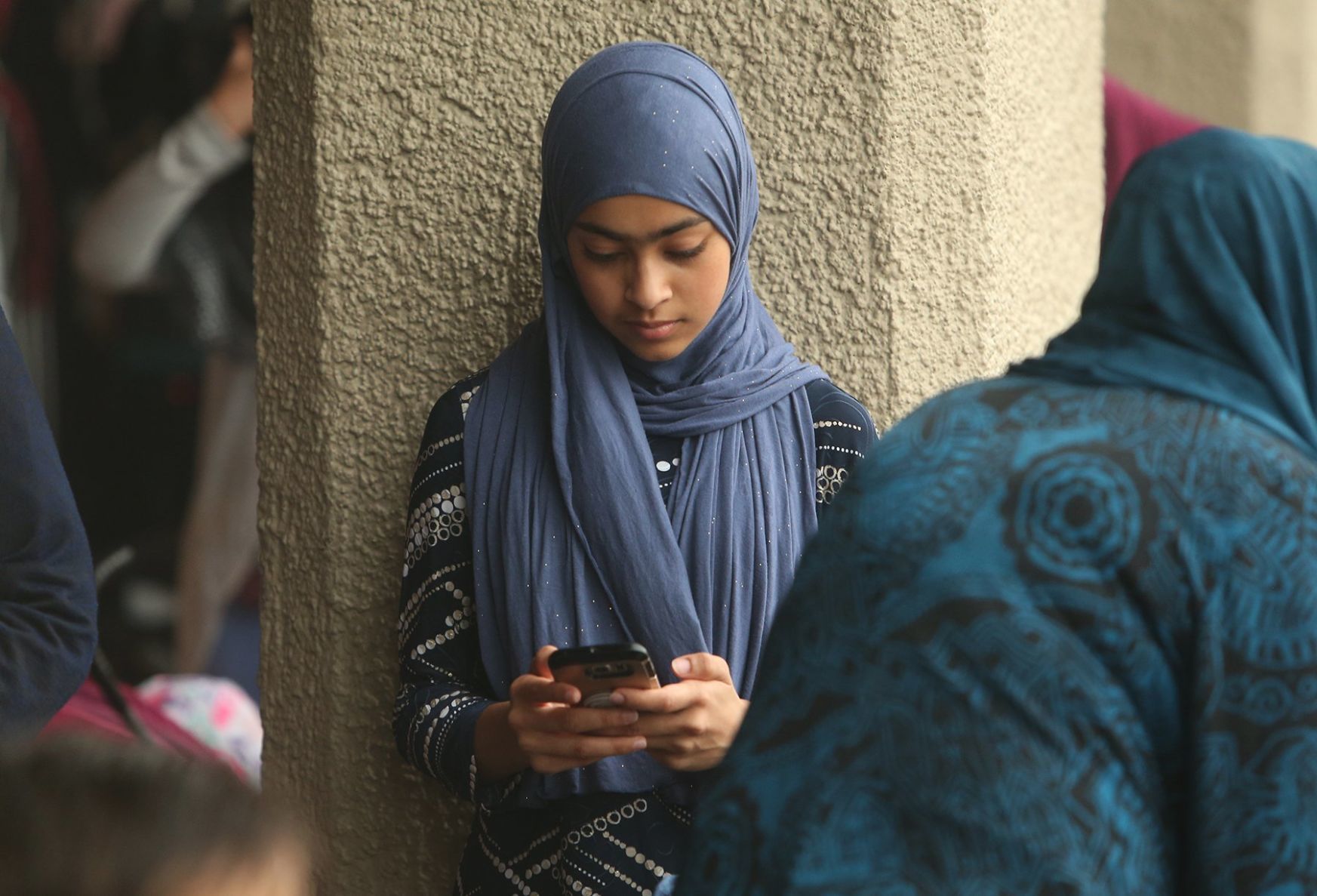 Rainy weather didn't stop the Eid festival in Forest Park